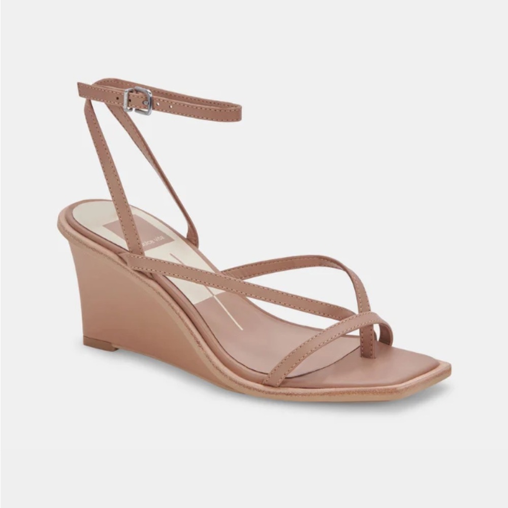 Dolce Vita Gemini Tan Strappy Heels size 8